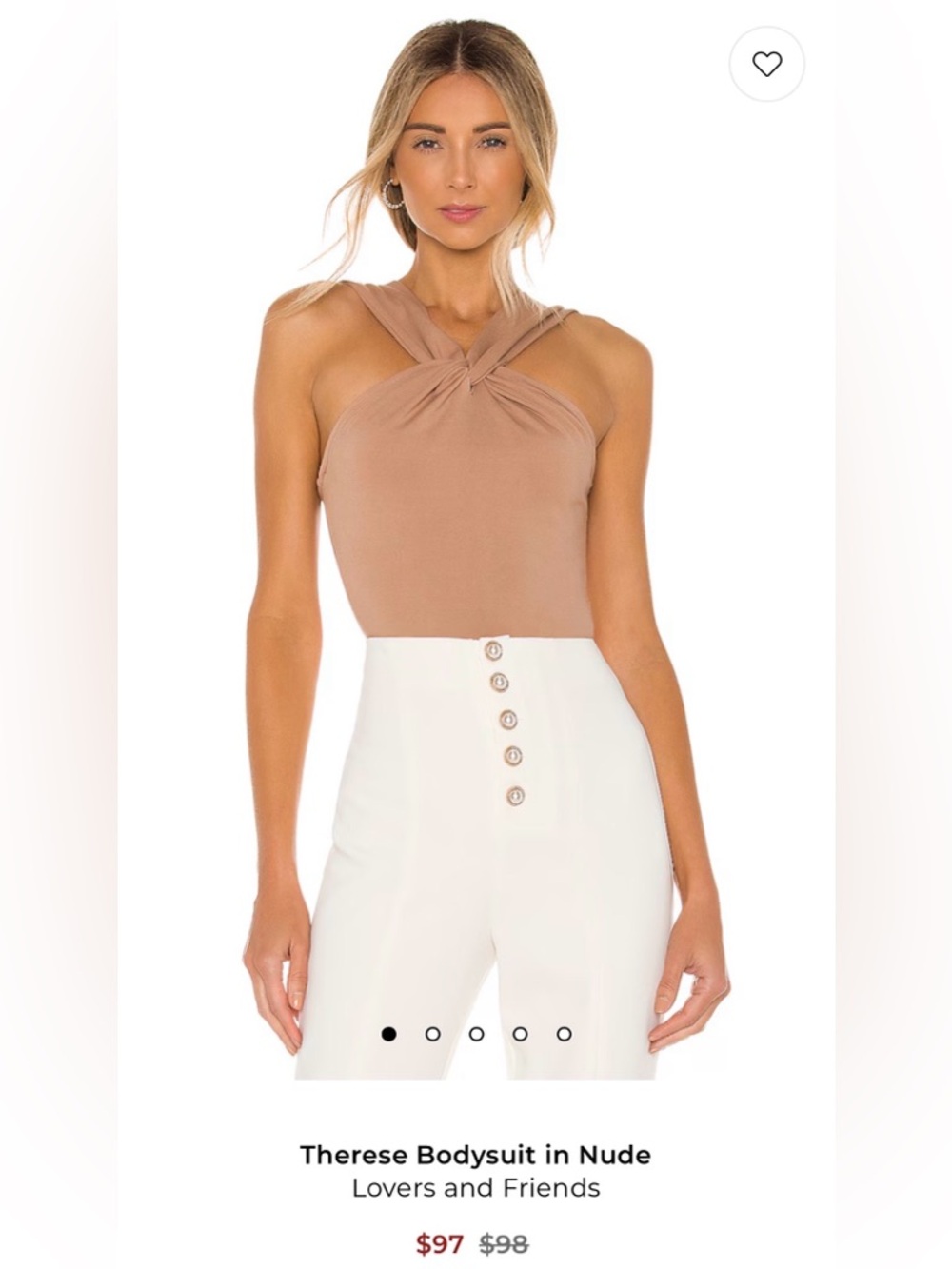 Lovers + Friends Therese Bodysuit
